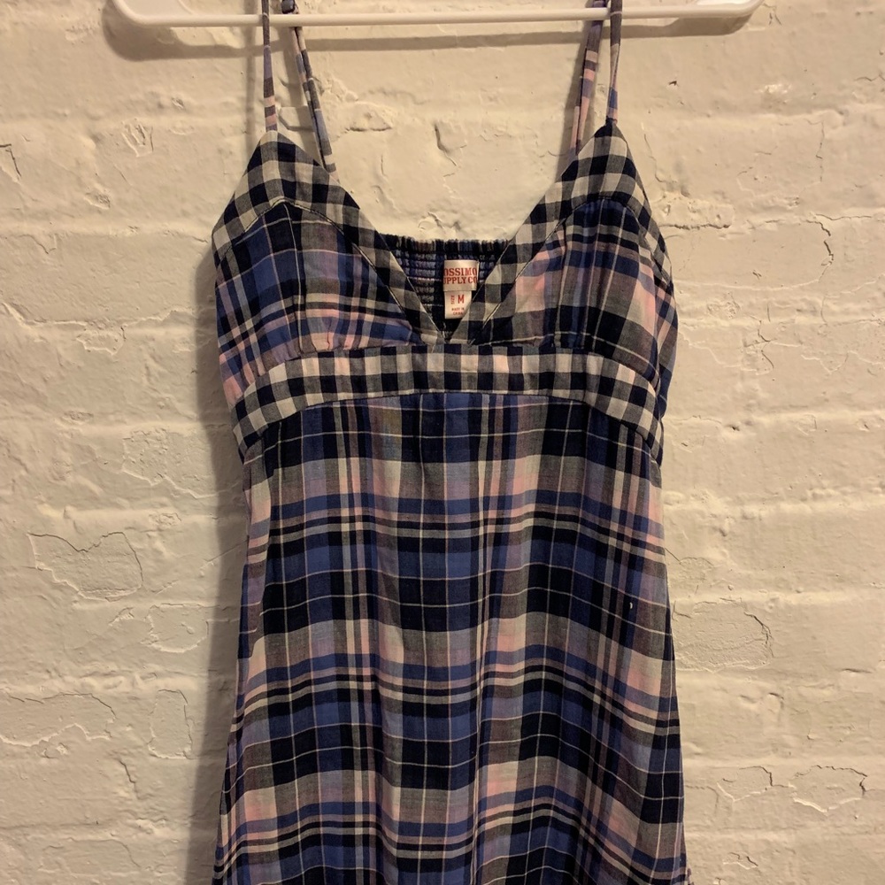 Flannel Pattered Dress